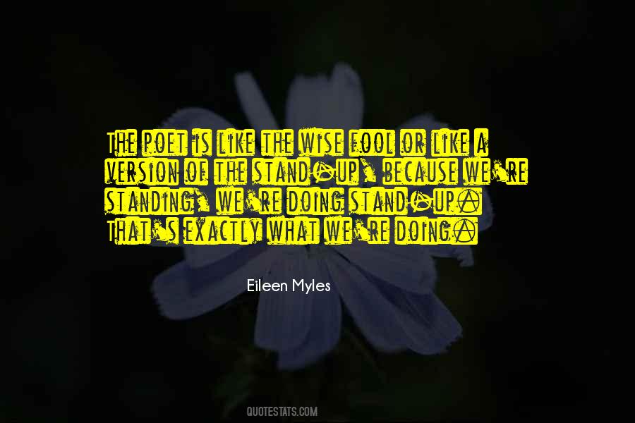 Eileen Myles Quotes #1066050