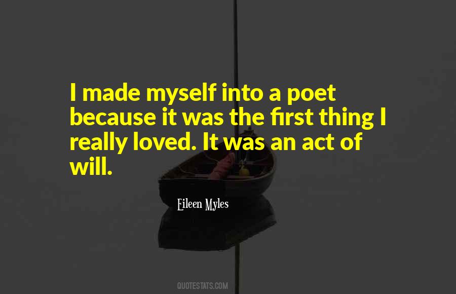 Eileen Myles Quotes #1595304