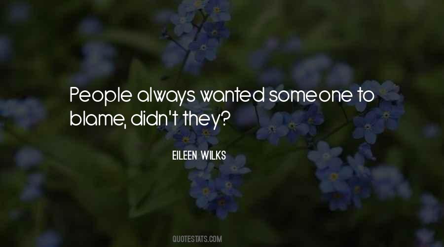 Eileen Wilks Quotes #1155259