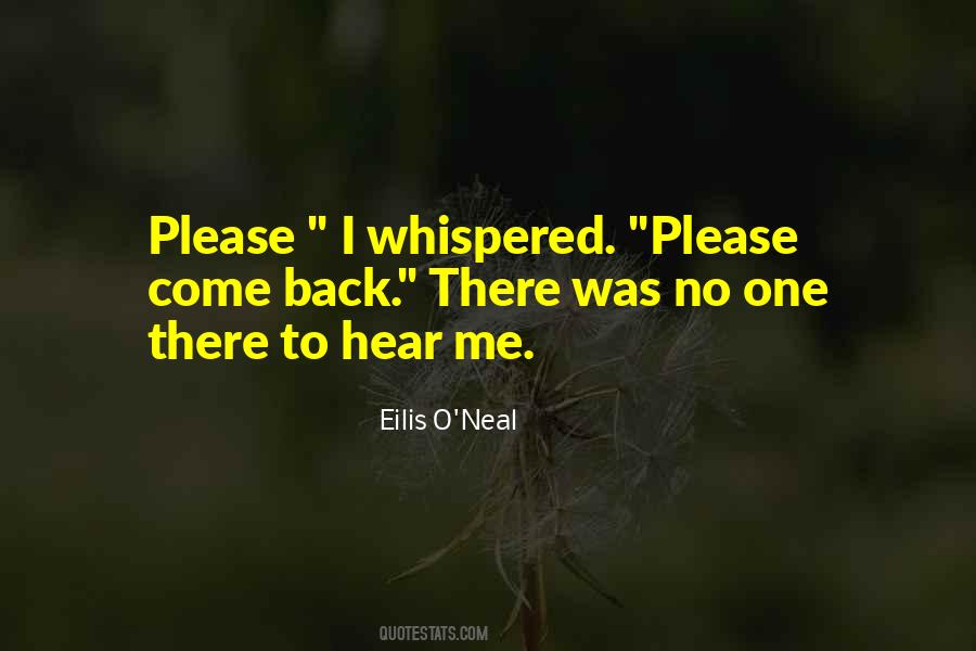 Eilis O'Neal Quotes #115077