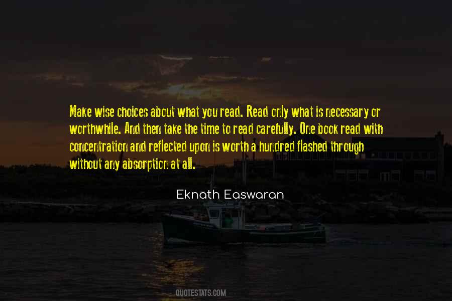 Eknath Easwaran Quotes #1160407