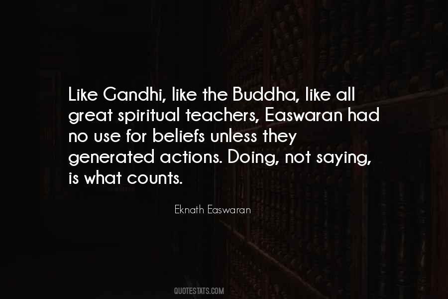 Eknath Easwaran Quotes #373142