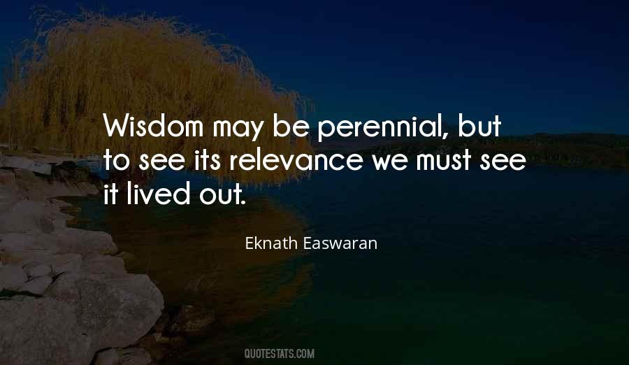 Eknath Easwaran Quotes #691872