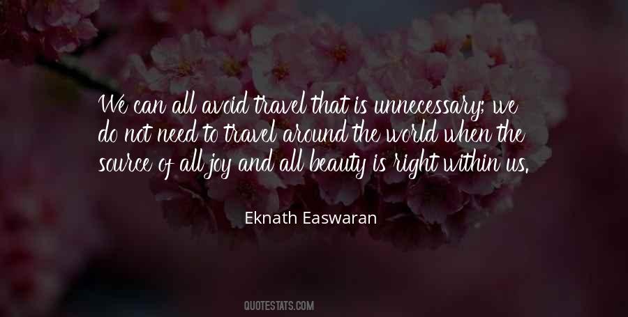 Eknath Easwaran Quotes #857176