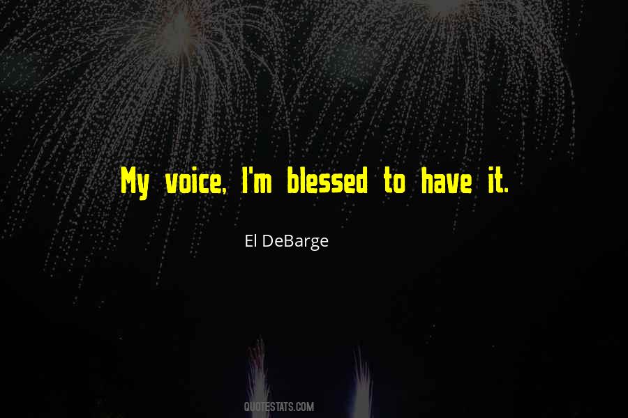 El DeBarge Quotes #850096