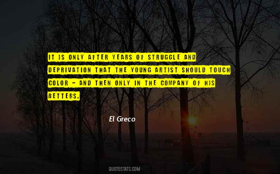 El Greco Quotes #1873531