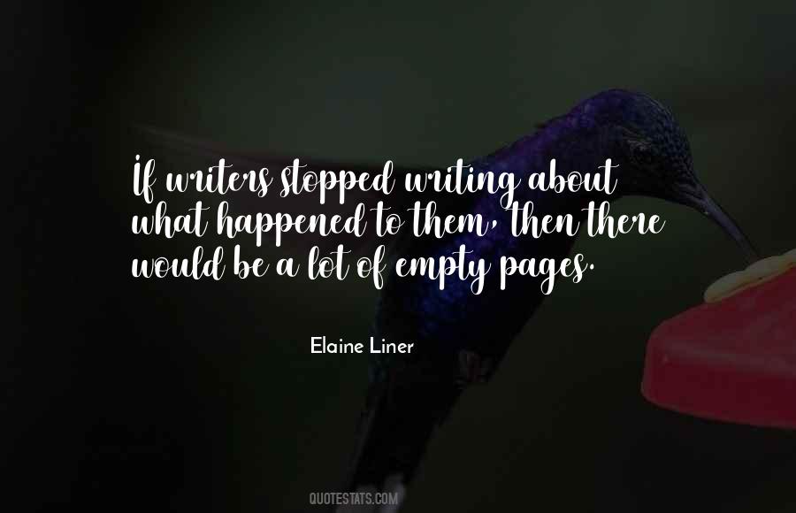Elaine Liner Quotes #882775