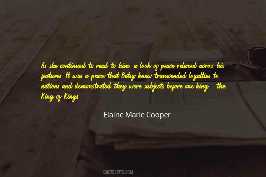 Elaine Marie Cooper Quotes #1766657