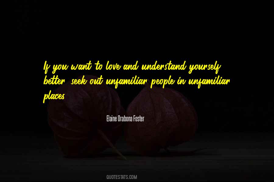 Elaine Orabona Foster Quotes #1319258
