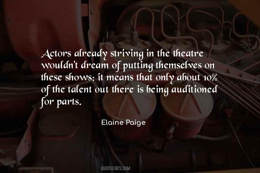 Elaine Paige Quotes #1840150