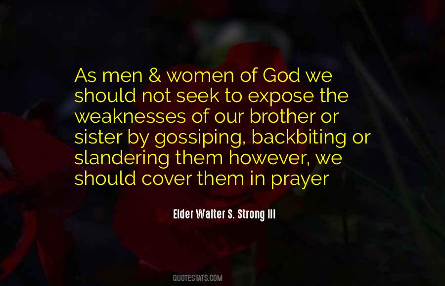 Elder Walter S. Strong III Quotes #369871