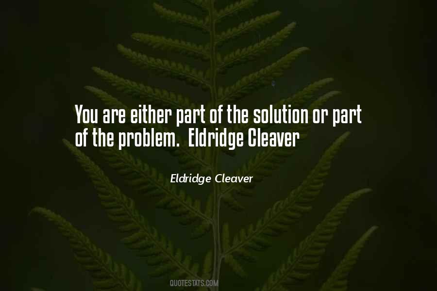Eldridge Cleaver Quotes #1771253