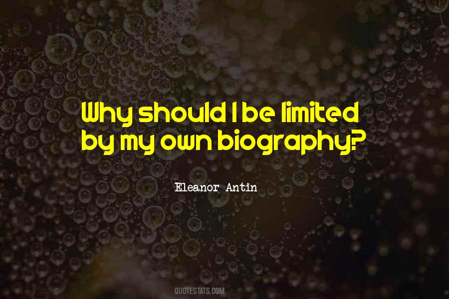 Eleanor Antin Quotes #1398563