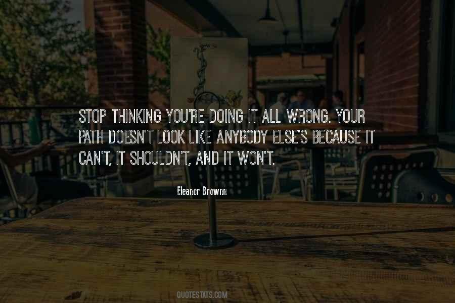Eleanor Brownn Quotes #211242