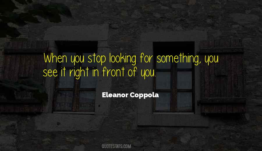 Eleanor Coppola Quotes #952463