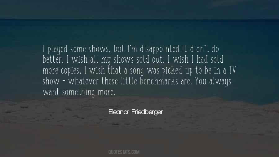 Eleanor Friedberger Quotes #1781439