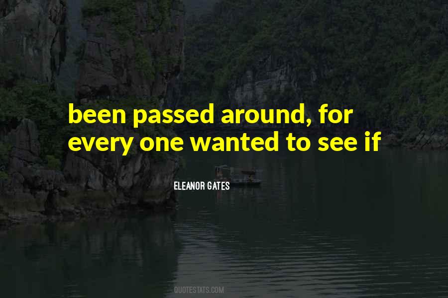 Eleanor Gates Quotes #106945