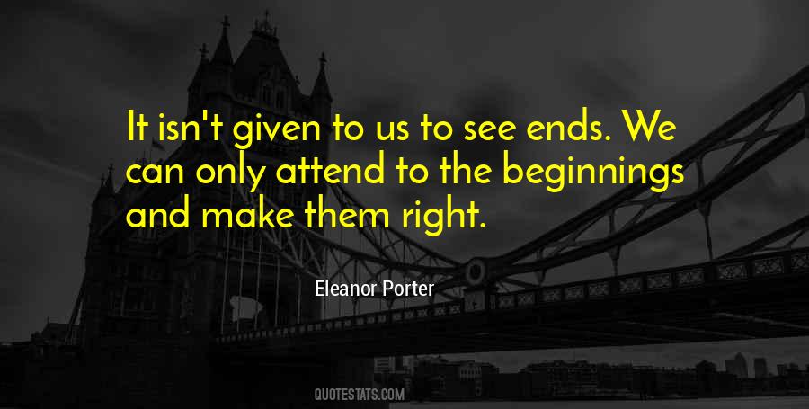 Eleanor Porter Quotes #1289445
