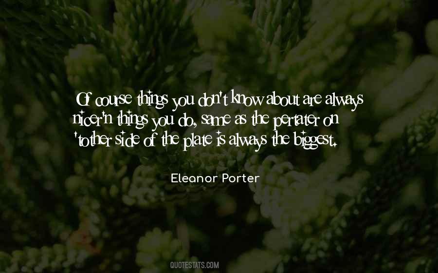 Eleanor Porter Quotes #1849264