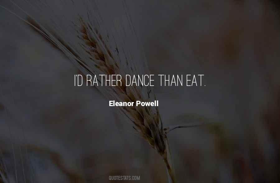 Eleanor Powell Quotes #1033185