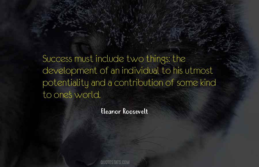 Eleanor Roosevelt Quotes #1638791