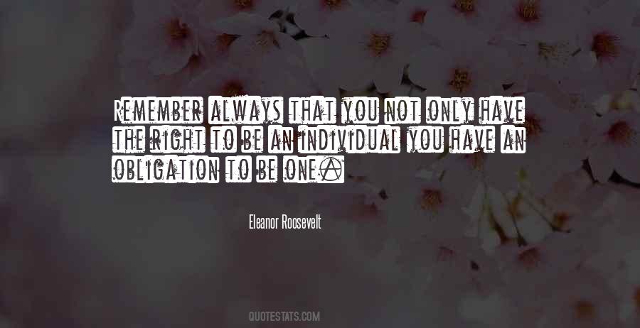 Eleanor Roosevelt Quotes #1639906