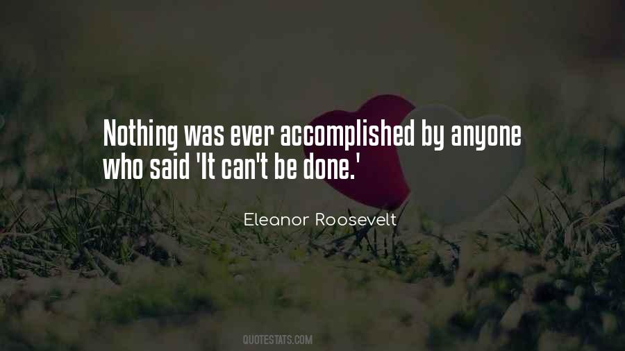Eleanor Roosevelt Quotes #294354