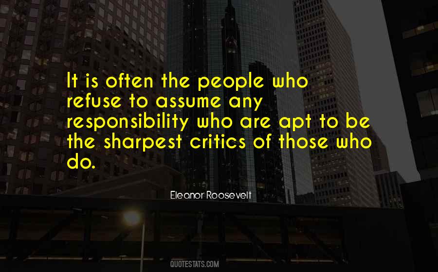 Eleanor Roosevelt Quotes #417469