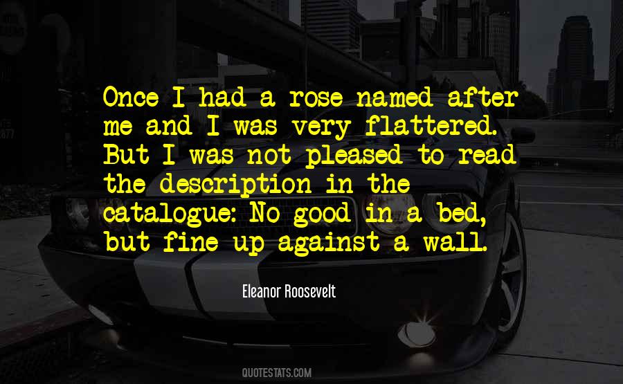 Eleanor Roosevelt Quotes #672101