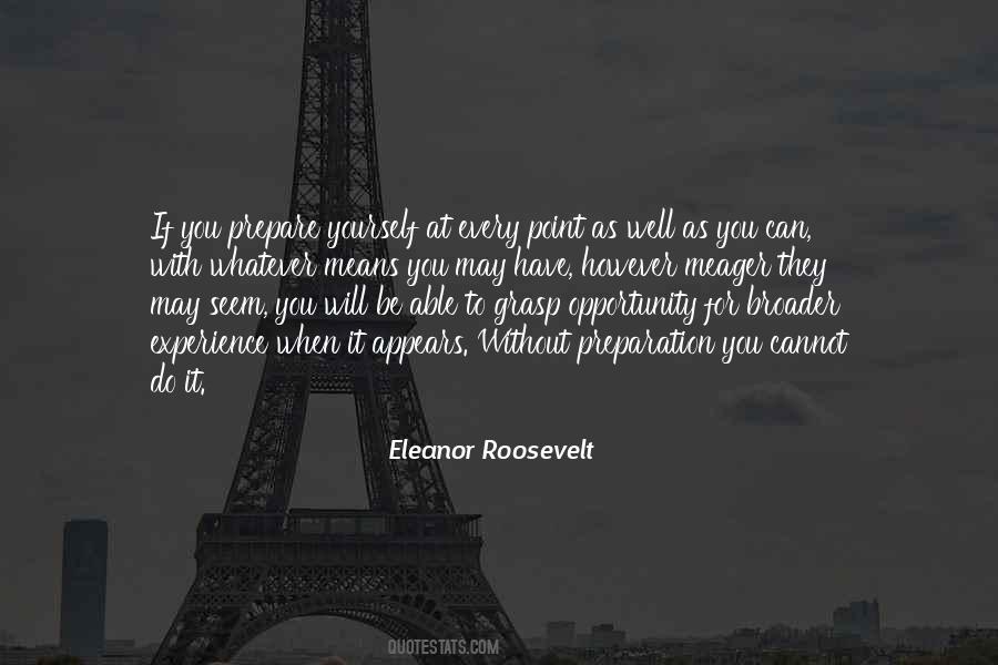 Eleanor Roosevelt Quotes #707146