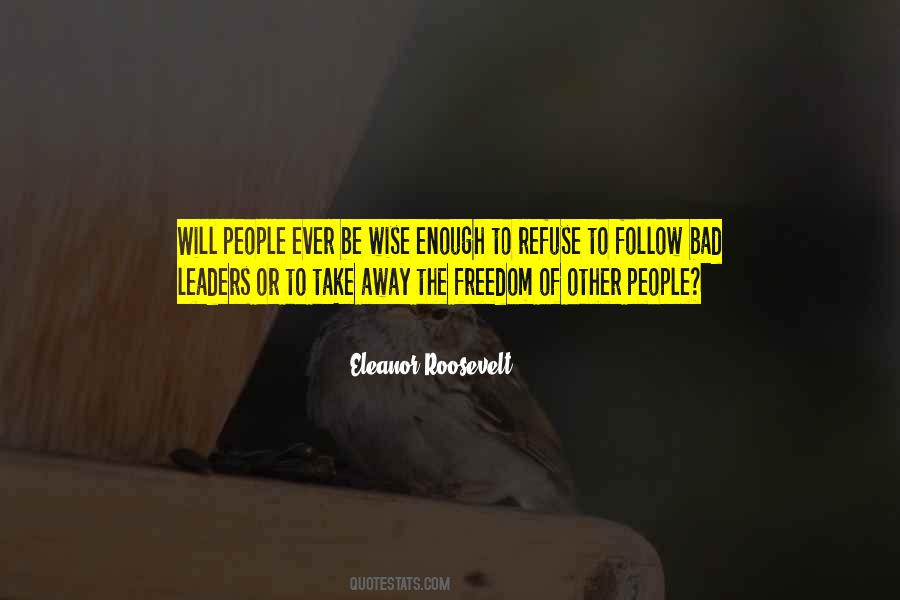 Eleanor Roosevelt Quotes #861015
