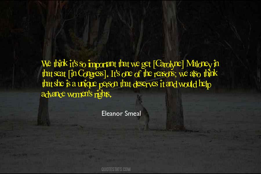 Eleanor Smeal Quotes #541359