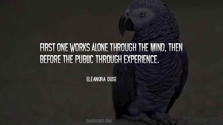 Eleanora Duse Quotes #12991