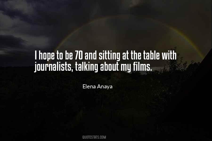 Elena Anaya Quotes #1693491