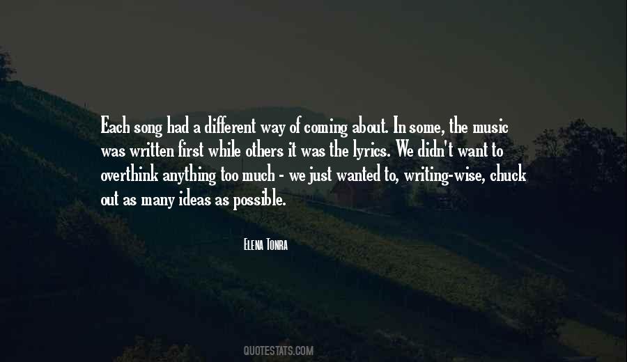 Elena Tonra Quotes #1024781