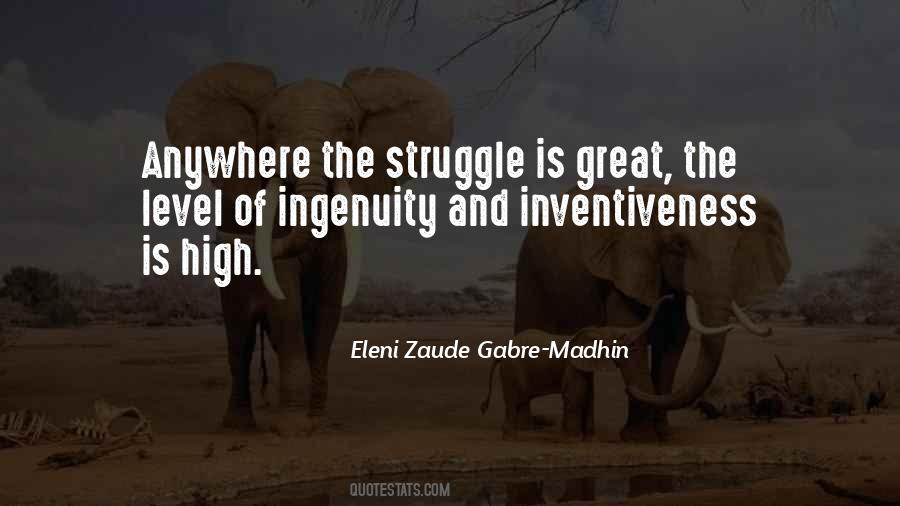 Eleni Zaude Gabre-Madhin Quotes #1114227