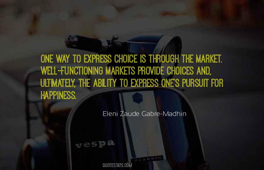 Eleni Zaude Gabre-Madhin Quotes #1464880