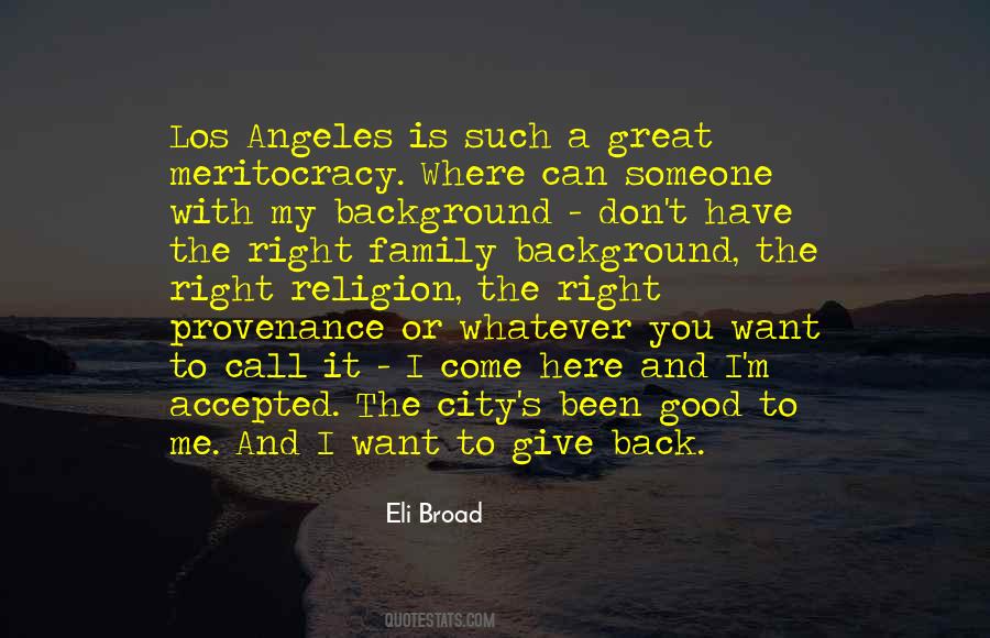 Eli Broad Quotes #225108