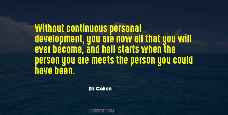 Eli Cohen Quotes #418556