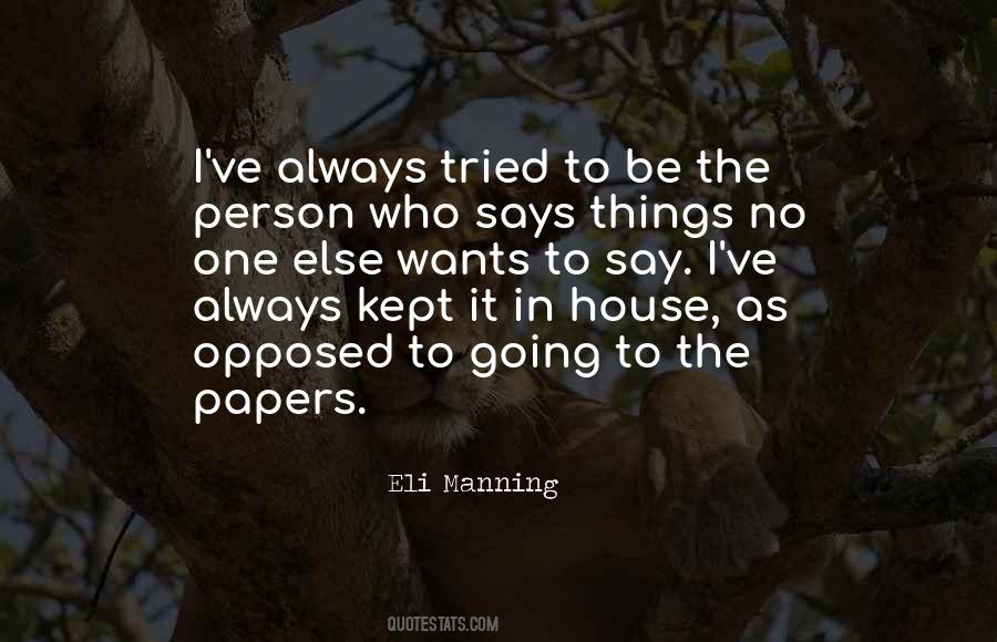 Eli Manning Quotes #1270880