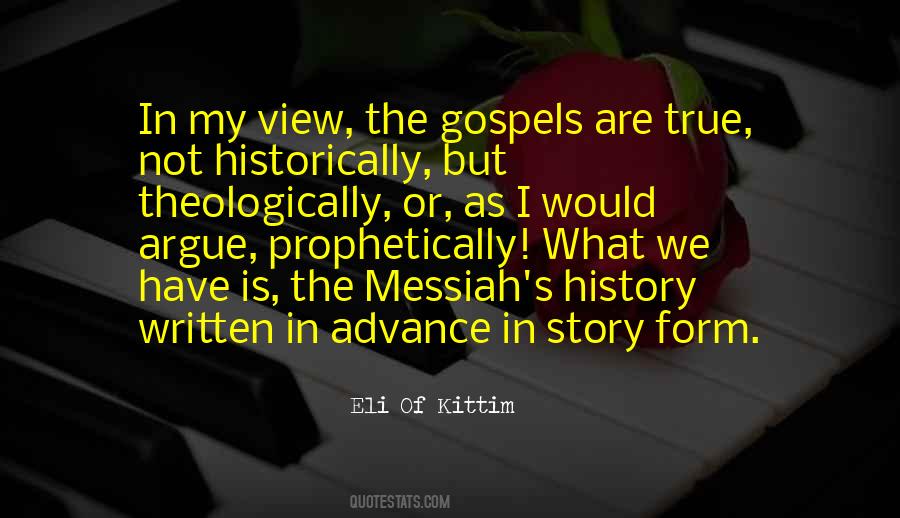 Eli Of Kittim Quotes #571962