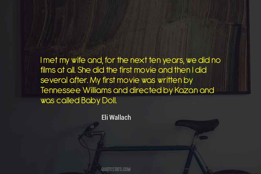 Eli Wallach Quotes #1195353