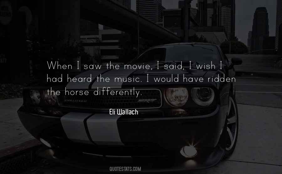 Eli Wallach Quotes #729302