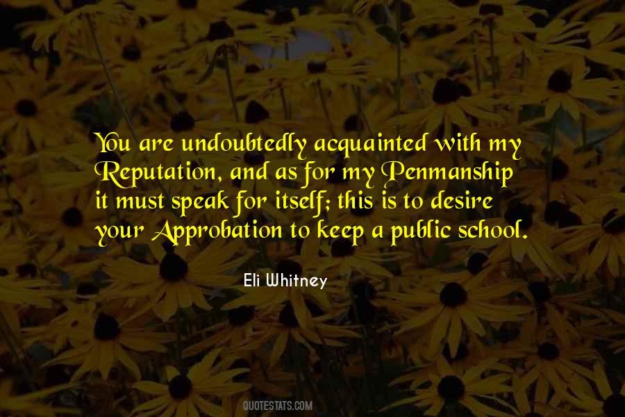 Eli Whitney Quotes #1341316