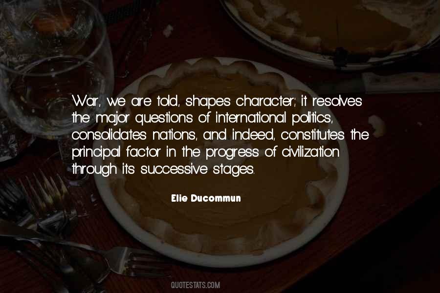 Elie Ducommun Quotes #647657