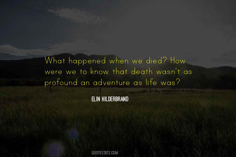 Elin Hilderbrand Quotes #883167