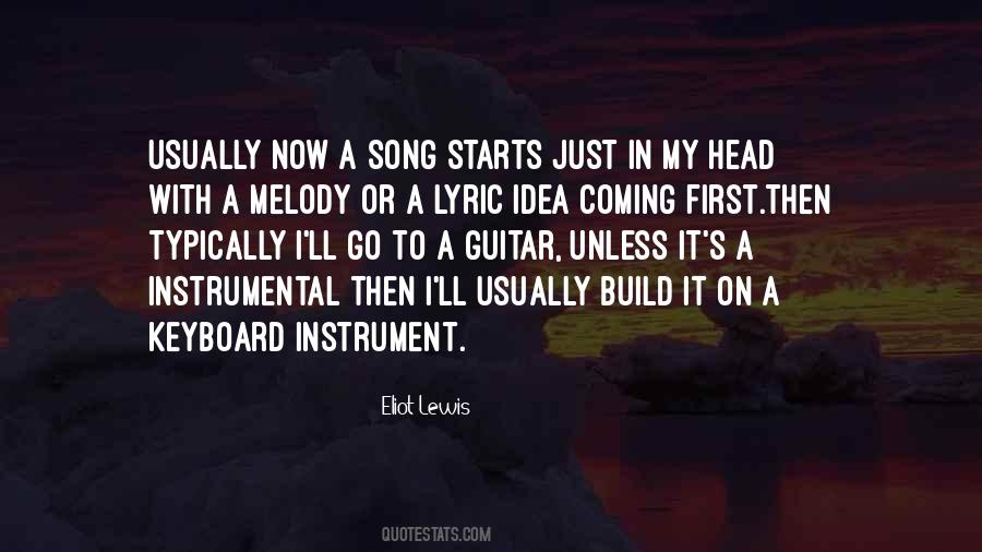 Eliot Lewis Quotes #466858