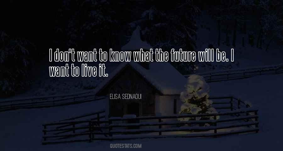 Elisa Sednaoui Quotes #500284