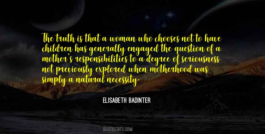 Elisabeth Badinter Quotes #534277