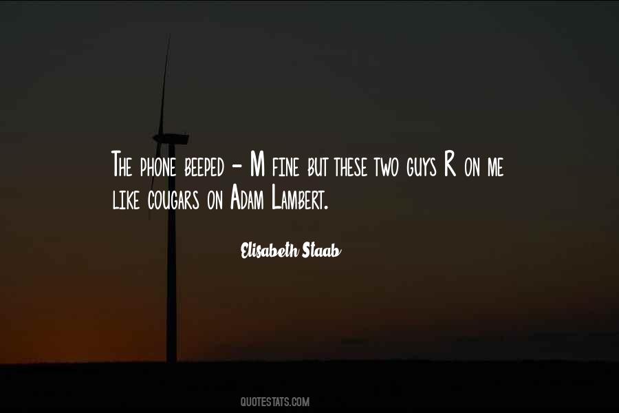 Elisabeth Staab Quotes #1273122